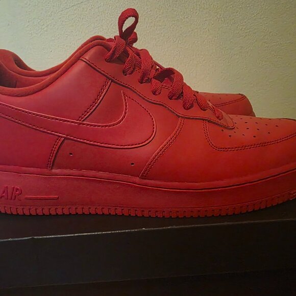 Air force 1 low 07 lv8 "triple red" - Picture 5 of 6